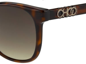 Jimmy Choo  Cat-Eye sunglasses - JUNE/F/S Havana