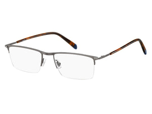 Fossil  Square Frame - FOS 7064 Matte Ruthenium