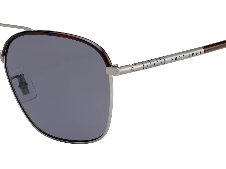 BOSS  Aviator sunglasses - BOSS 1106/F/S MATTE RUTHENIUM