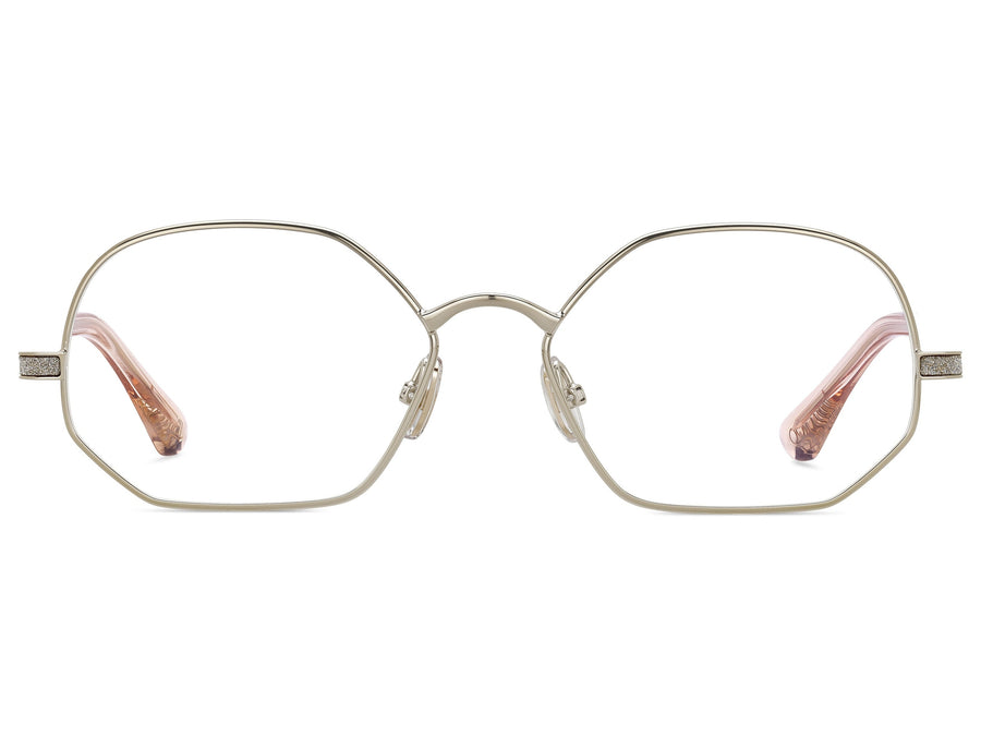 Jimmy Choo  Round Frame - JC245/N Gold Peach