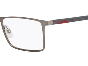 HUGO  Square Frame - HG 1056 Matte Dark Ruthenium