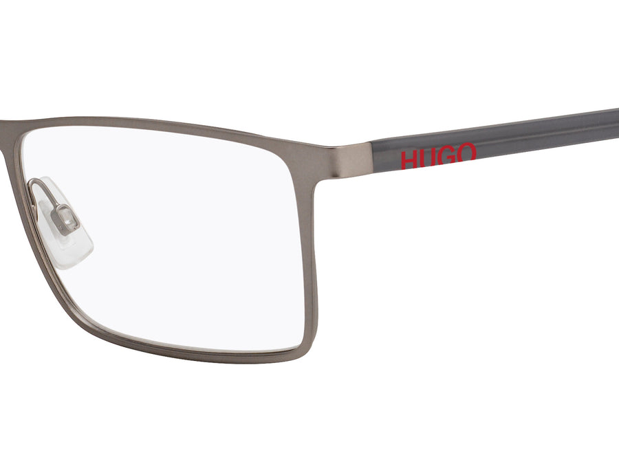 HUGO  Square Frame - HG 1056 Matte Dark Ruthenium