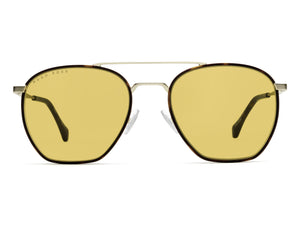 BOSS  Round sunglasses - BOSS 1090/S MATTE LIGHT GOLD