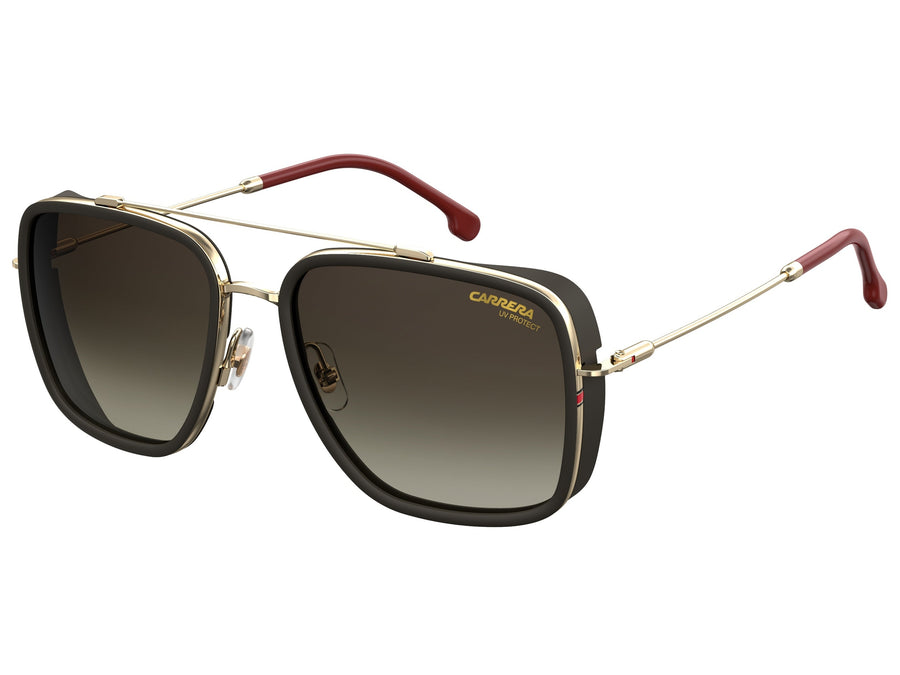 Carrera  Square sunglasses - CARRERA 207/S Red Gold