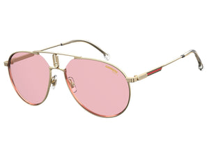 Carrera  Aviator sunglasses - CARRERA 1025/S Gold metal