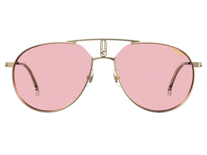 Carrera  Aviator sunglasses - CARRERA 1025/S Gold metal