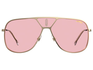 CARRERA  Square sunglasses - CARRERA LENS3S Gold Pink