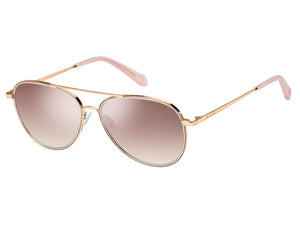 Fossil  Aviator sunglasses - FOS 2096/G/S Rose Gold