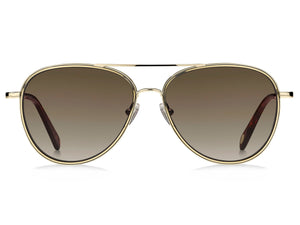 Fossil  Aviator sunglasses - FOS 2096/G/S Light Gold