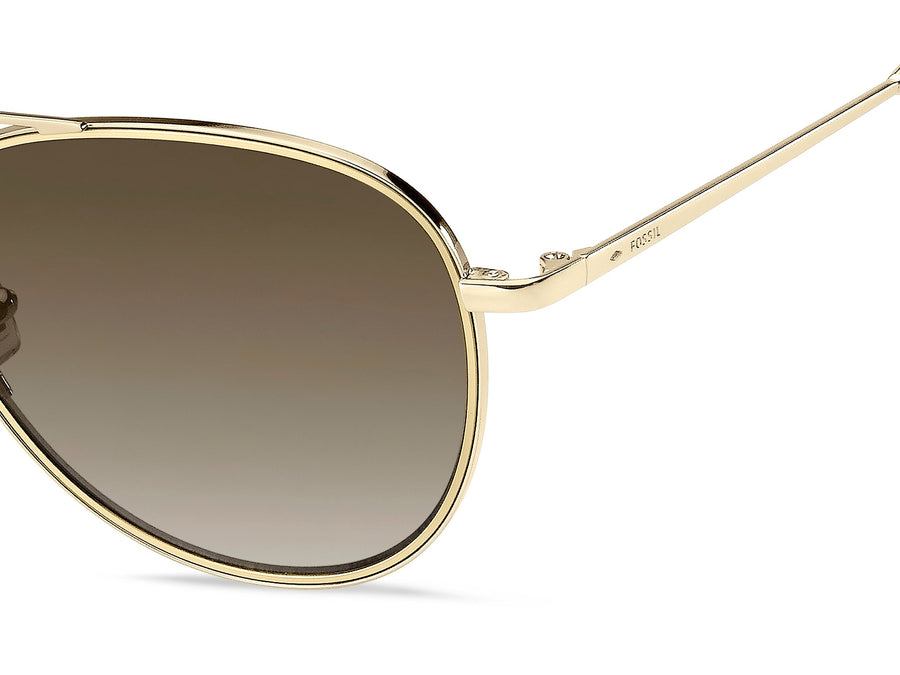 Fossil  Aviator sunglasses - FOS 2096/G/S Light Gold