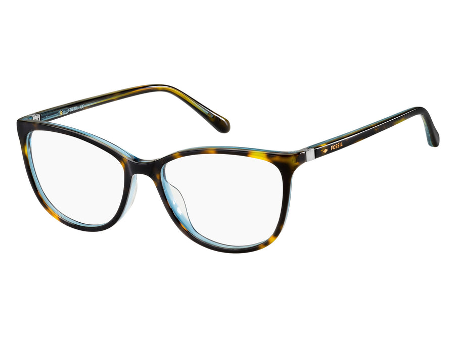 Fossil  Cat-Eye Frame - FOS 7071 Havana Teal