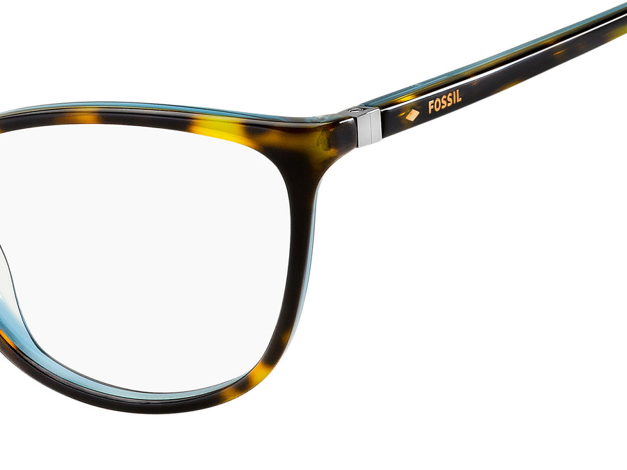 Fossil  Cat-Eye Frame - FOS 7071 Havana Teal