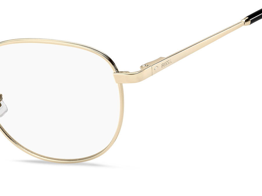 Fossil  Round Frame - FOS 7072/G Light Gold