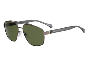 BOSS  Square sunglasses - BOSS 1118/S MATTE DARK RUTHENIUM