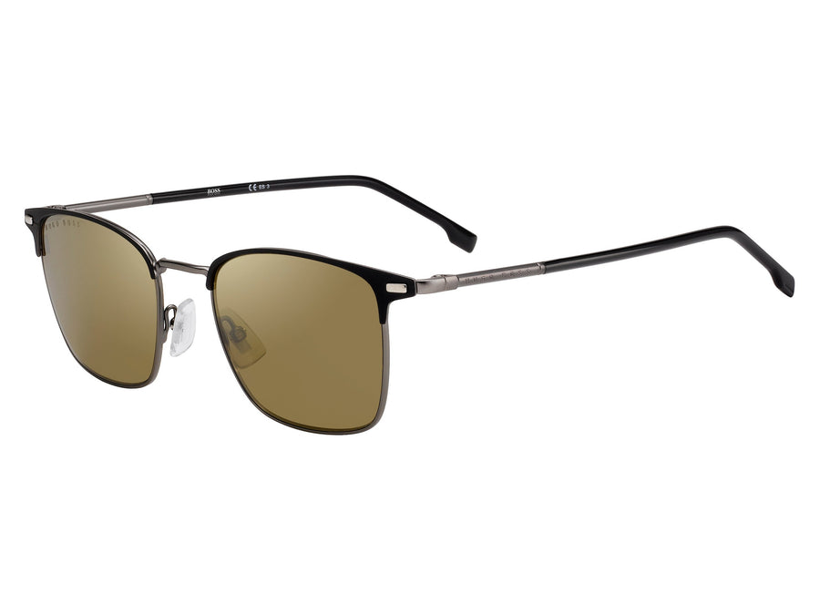 BOSS  Round sunglasses - BOSS 1122/S MATTE BLACK