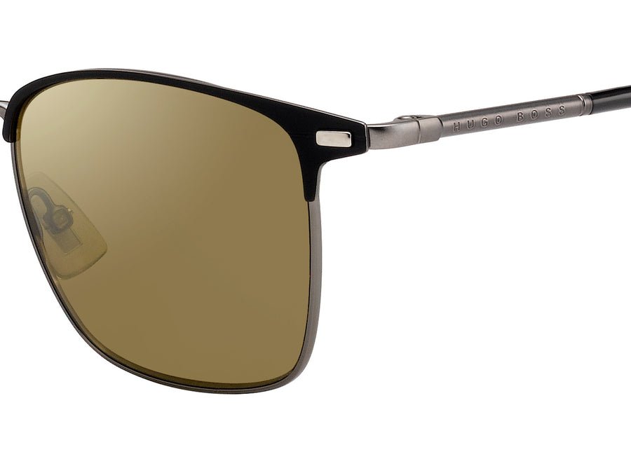 BOSS  Round sunglasses - BOSS 1122/S MATTE BLACK