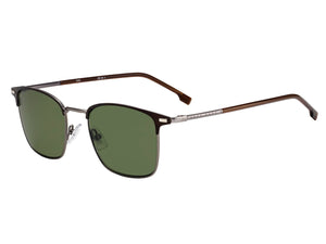 BOSS  Round sunglasses - BOSS 1122/S MATTE BROWN