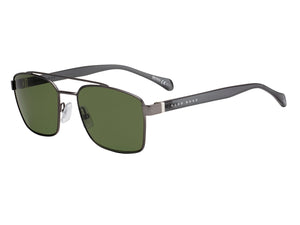 BOSS  Square sunglasses - BOSS 1117/S MATTE DARK RUTHENIUM