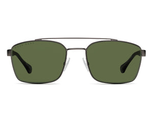 BOSS  Square sunglasses - BOSS 1117/S MATTE DARK RUTHENIUM