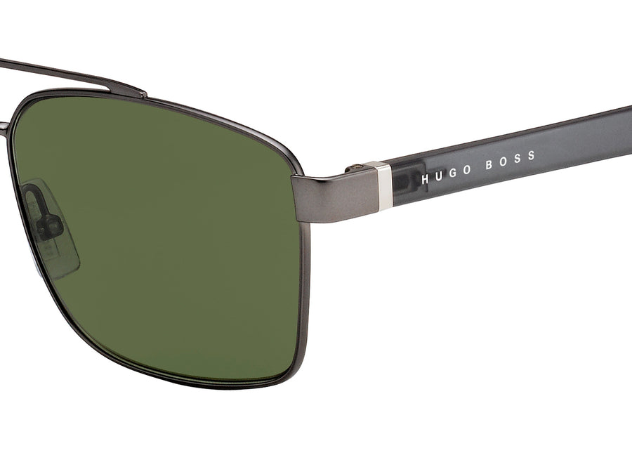 BOSS  Square sunglasses - BOSS 1117/S MATTE DARK RUTHENIUM