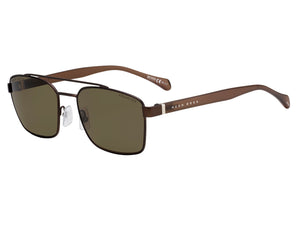 BOSS  Square sunglasses - BOSS 1117/S MATTE BROWN