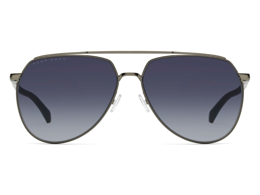 BOSS  Aviator sunglasses - BOSS 1130/S MATTE DARK RUTHENIUM