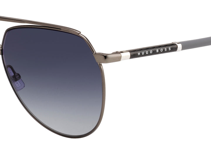 BOSS  Aviator sunglasses - BOSS 1130/S MATTE DARK RUTHENIUM