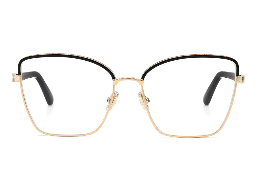 Jimmy Choo  Square Frame - JC266 Gold Black