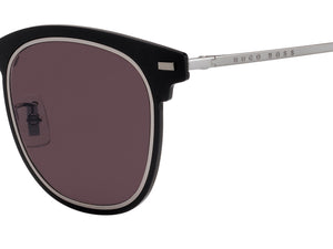 BOSS  Square sunglasses - BOSS 1144/F/S RUTHENIUM