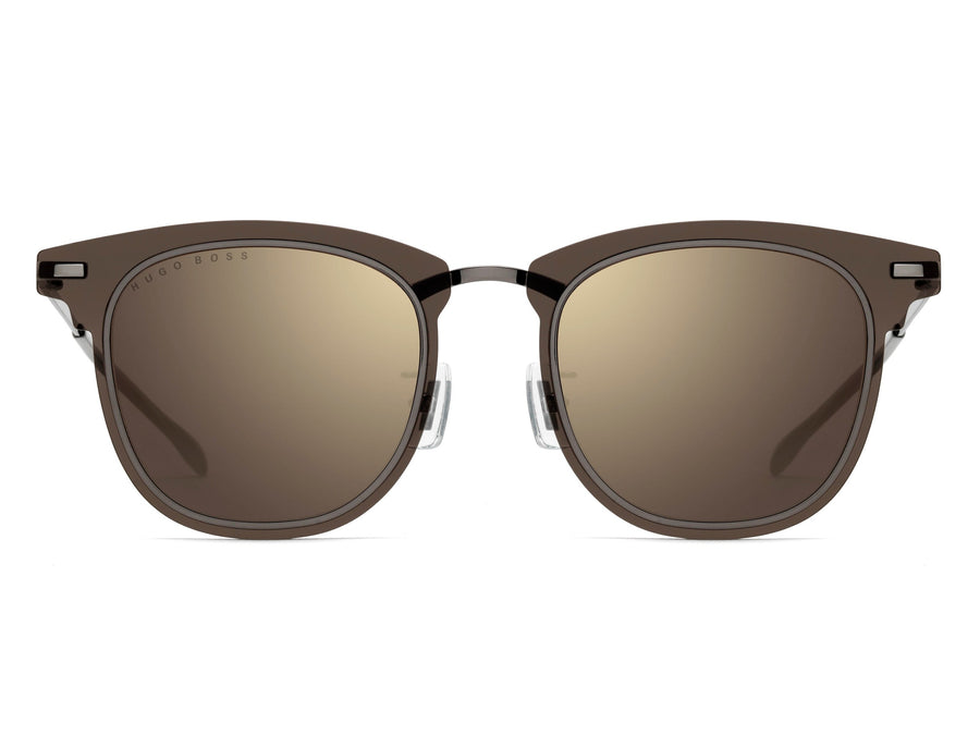 BOSS  Square sunglasses - BOSS 1144/F/S DARK RUTHENIUM