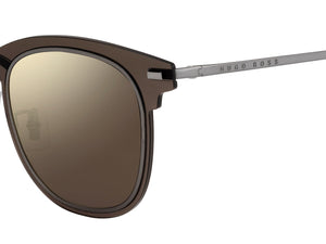 BOSS  Square sunglasses - BOSS 1144/F/S DARK RUTHENIUM