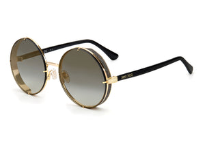 Jimmy Choo  Round sunglasses - LILO/S Gold Black