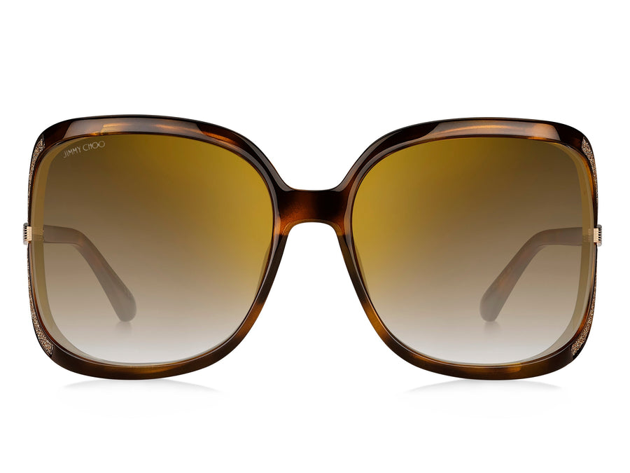 Jimmy Choo  Square sunglasses - TILDA/G/S Havana