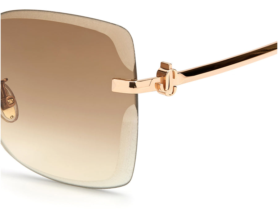 Jimmy Choo  Square sunglasses - CORIN/G/S Gold Copper