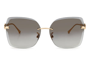 Jimmy Choo  Square sunglasses - CORIN/G/S Gold