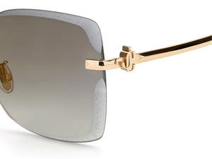 Jimmy Choo  Square sunglasses - CORIN/G/S Gold