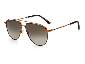 Jimmy Choo  Aviator sunglasses - LEX/S Brown