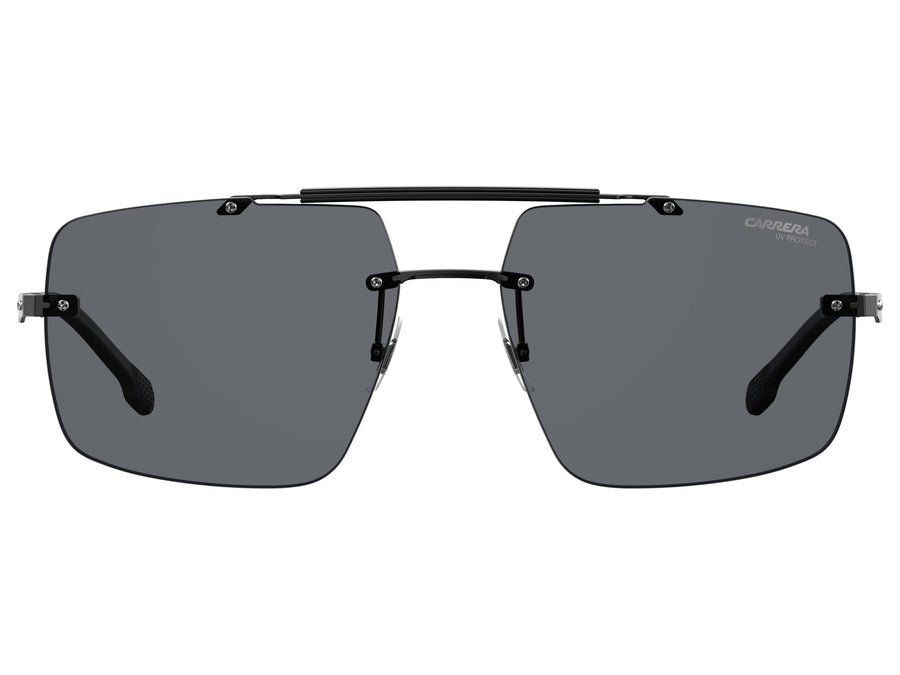 Carrera  Square sunglasses - CARRERA 8034/S Dark Ruthenium Black