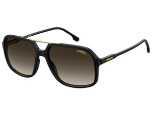 Carrera  Square sunglasses - CARRERA 229/S Black Brown