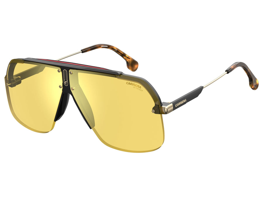 Carrera  Square sunglasses - CARRERA 1031/S Black Yellow