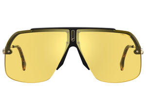 Carrera  Square sunglasses - CARRERA 1031/S Black Yellow