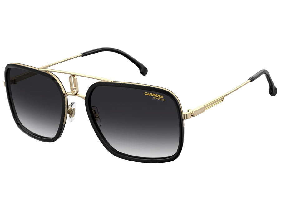 Carrera  Square sunglasses - CARRERA 1027/S Gold Black_