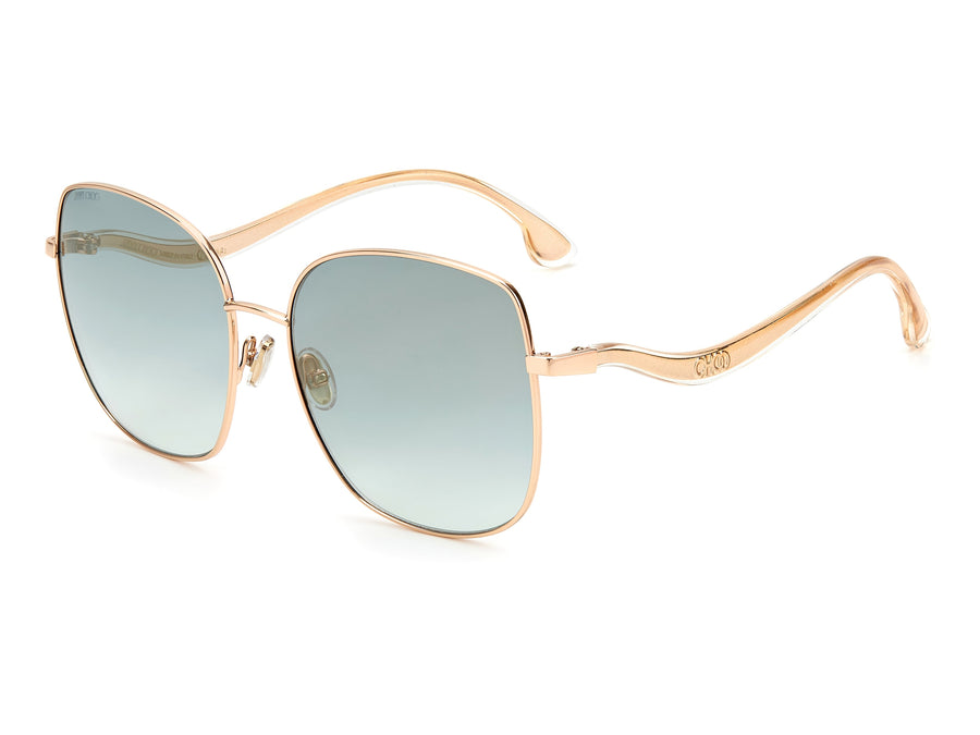 Jimmy Choo  Square sunglasses - MAMIE/S Gold Copper