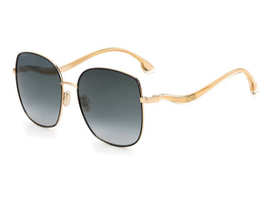 Jimmy Choo  Square sunglasses - MAMIE/S Gold Black