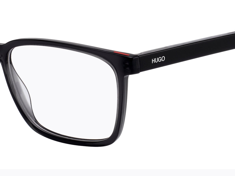 HUGO  Square Frame - HG 1074 Grey Pattern Black