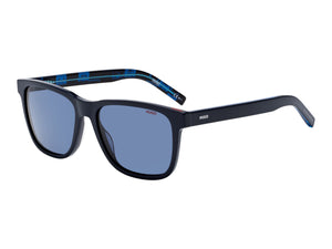 HUGO  Square sunglasses - HG 1073/S Blue Pattern