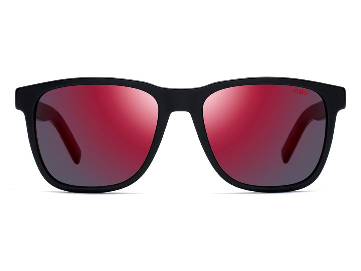 HUGO  Square sunglasses - HG 1073/S Black Pattern Red