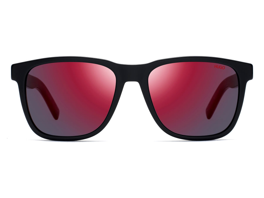 HUGO  Square sunglasses - HG 1073/S Black Pattern Red