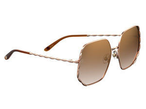 Elie Saab  Round sunglasses - ES 064/S Gold Copper