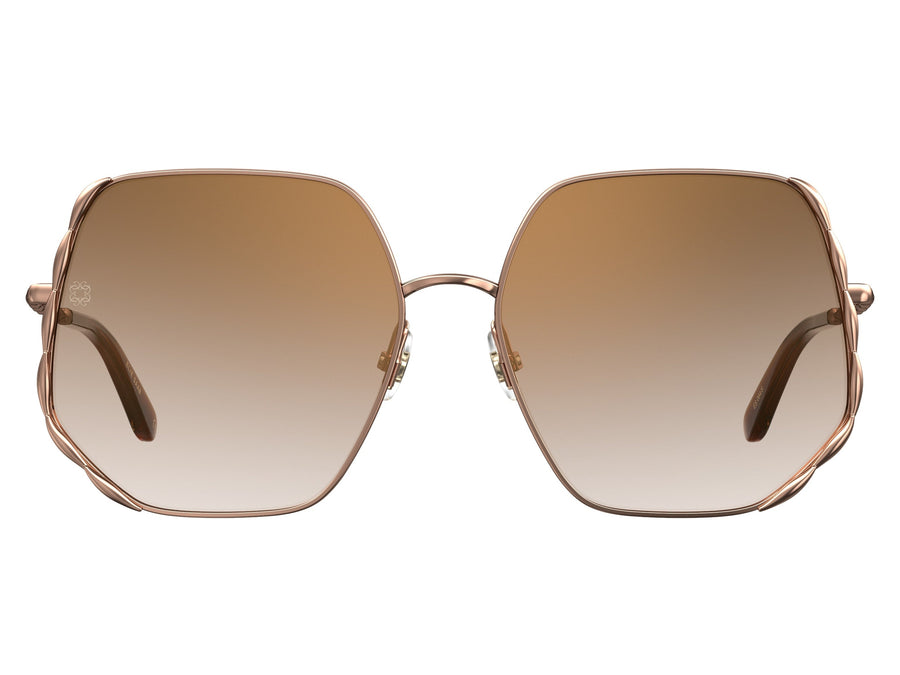 Elie Saab  Round sunglasses - ES 064/S Gold Copper